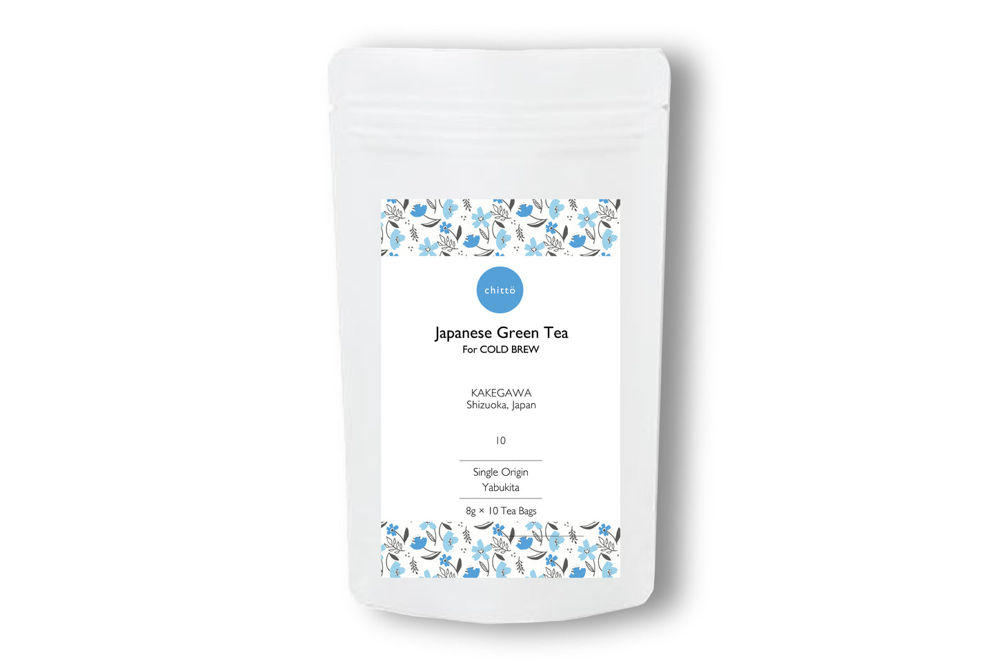 <TOKYO FANTASTIC × chittö >ドライフラワースワッグ+選べる1種のJAPANESE TEA ギフトセット(ティーバッグ10個入)