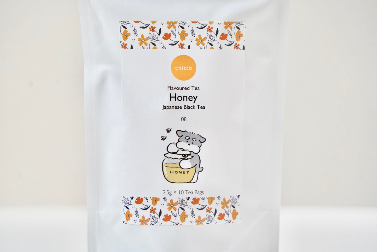 <クリックポスト専用> トライアル 1種のJAPANESE TEA ティーバッグ10個入 with Dogs. シリーズ(シュナウザー)