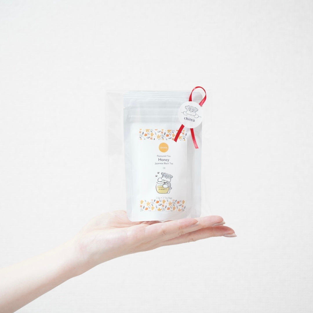 chittö Recommended 8 carefully selected JAPANESE TEA & Schnauzer pouch gift set with Dogs. Series (Schnauzer)