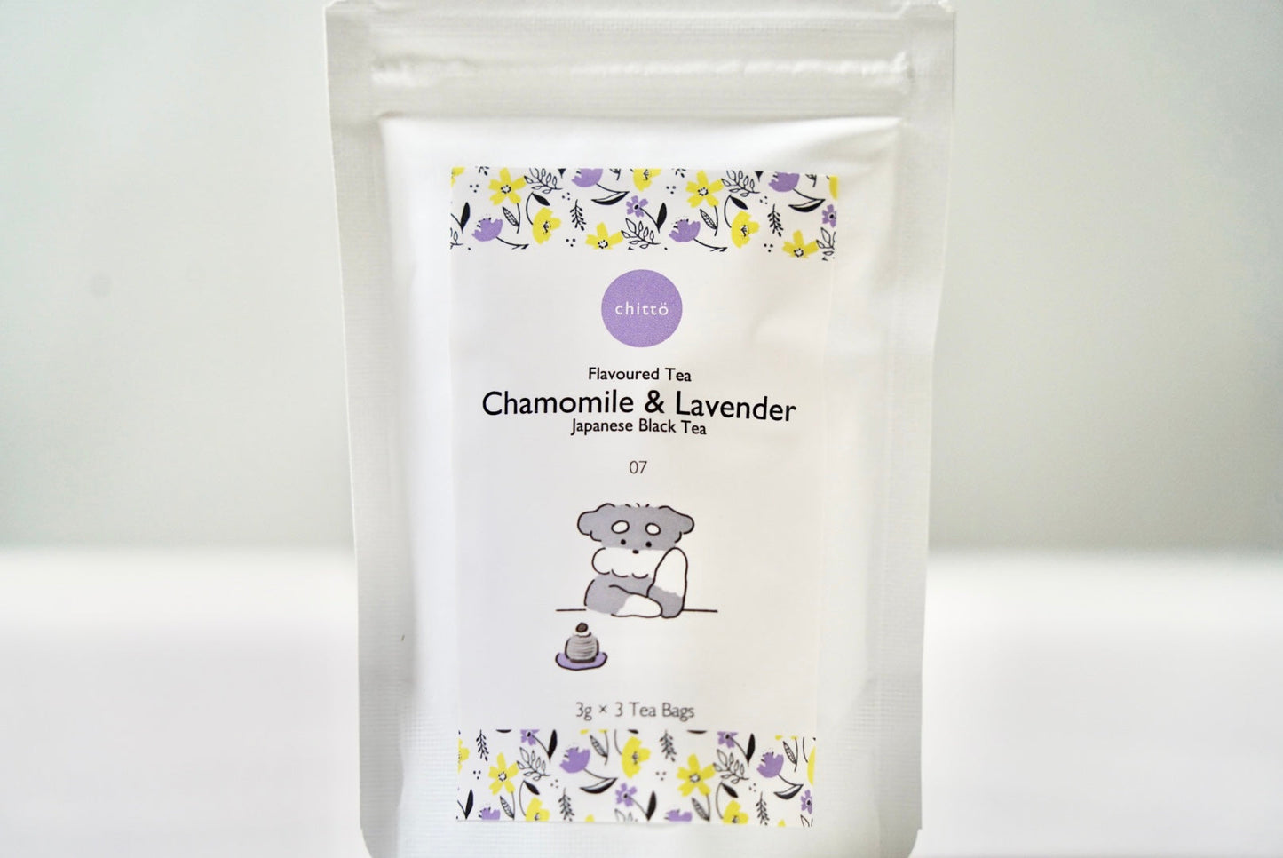 <クリックポスト専用> トライアル 1種のJAPANESE TEA ティーバッグ10個入 with Dogs. シリーズ(シュナウザー)