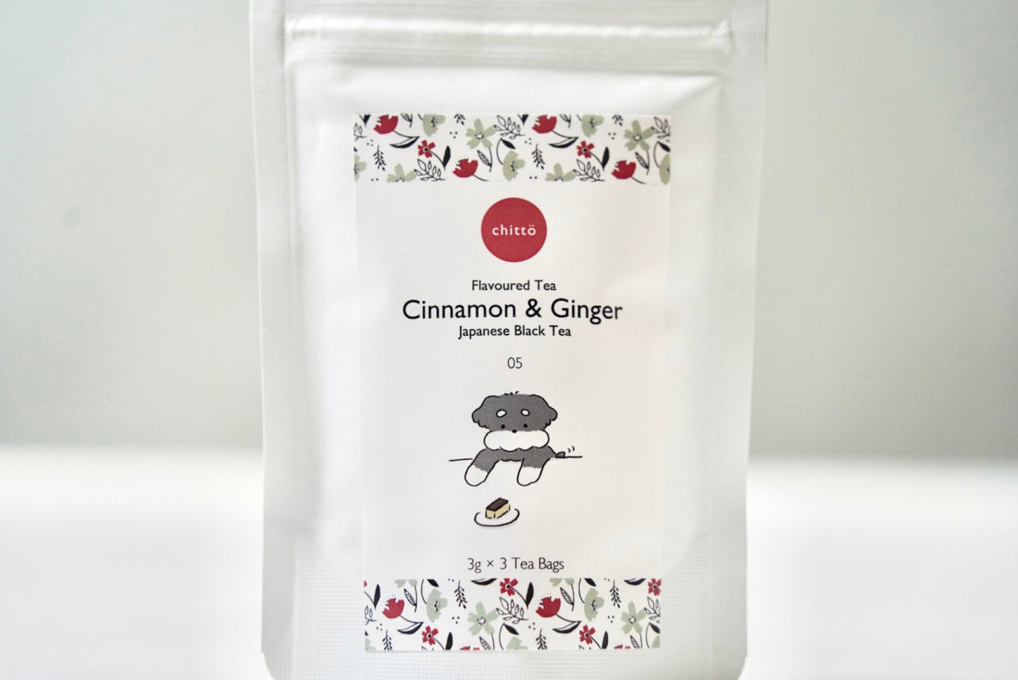 12/11以降発送<クリックポスト専用> chittö おすすめ8種のJAPANESE TEA飲み比べセット 各種ティーバッグ3個入 with Dogs.シリーズ