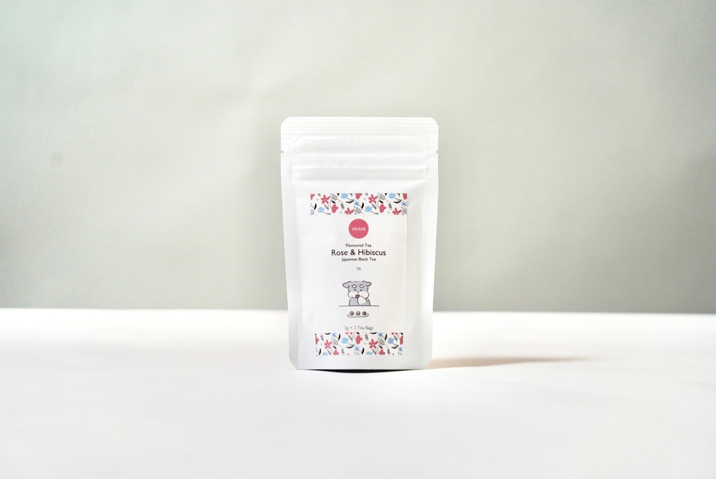 <クリックポスト専用> 選べる4種のJAPANESE TEA 各種ティーバッグ10個入 with Dogs. シリーズ(シュナウザー)