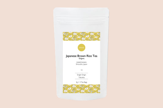 12　ORGANIC JAPANESE BROWN RICE TEA【オーガニック玄米茶】