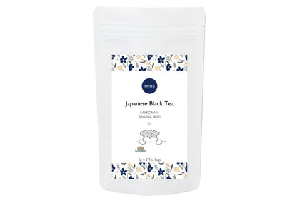 03　JAPANESE BLACK TEA 【和紅茶】with Dogs. シリーズ（シュナウザー）