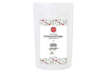 05 CINNAMON &amp; GINGER [Japanese Black Tea Flavored Tea - Cinnamon &amp; Ginger] (Schnauzer)
