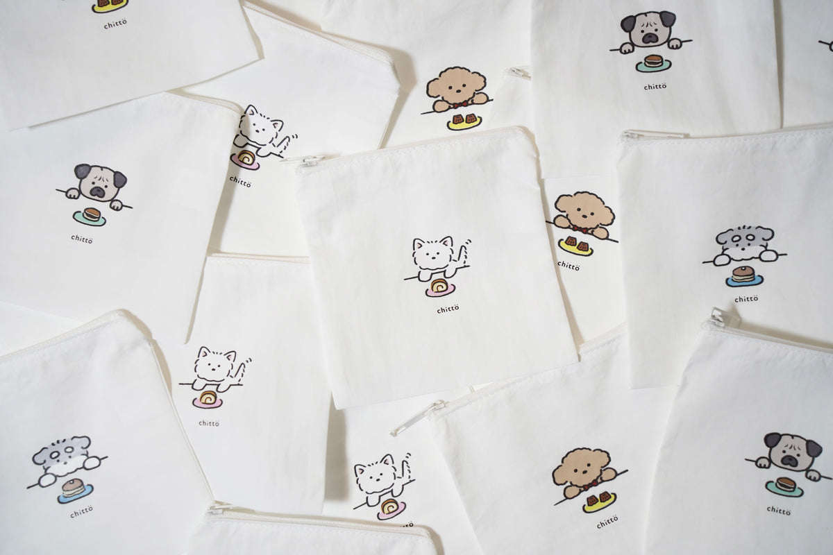 KAKEGAWA Tea – 選べる1・3・5種ギフトセット｜with Dogs. ナイロンポーチ付き（ウエスティ）