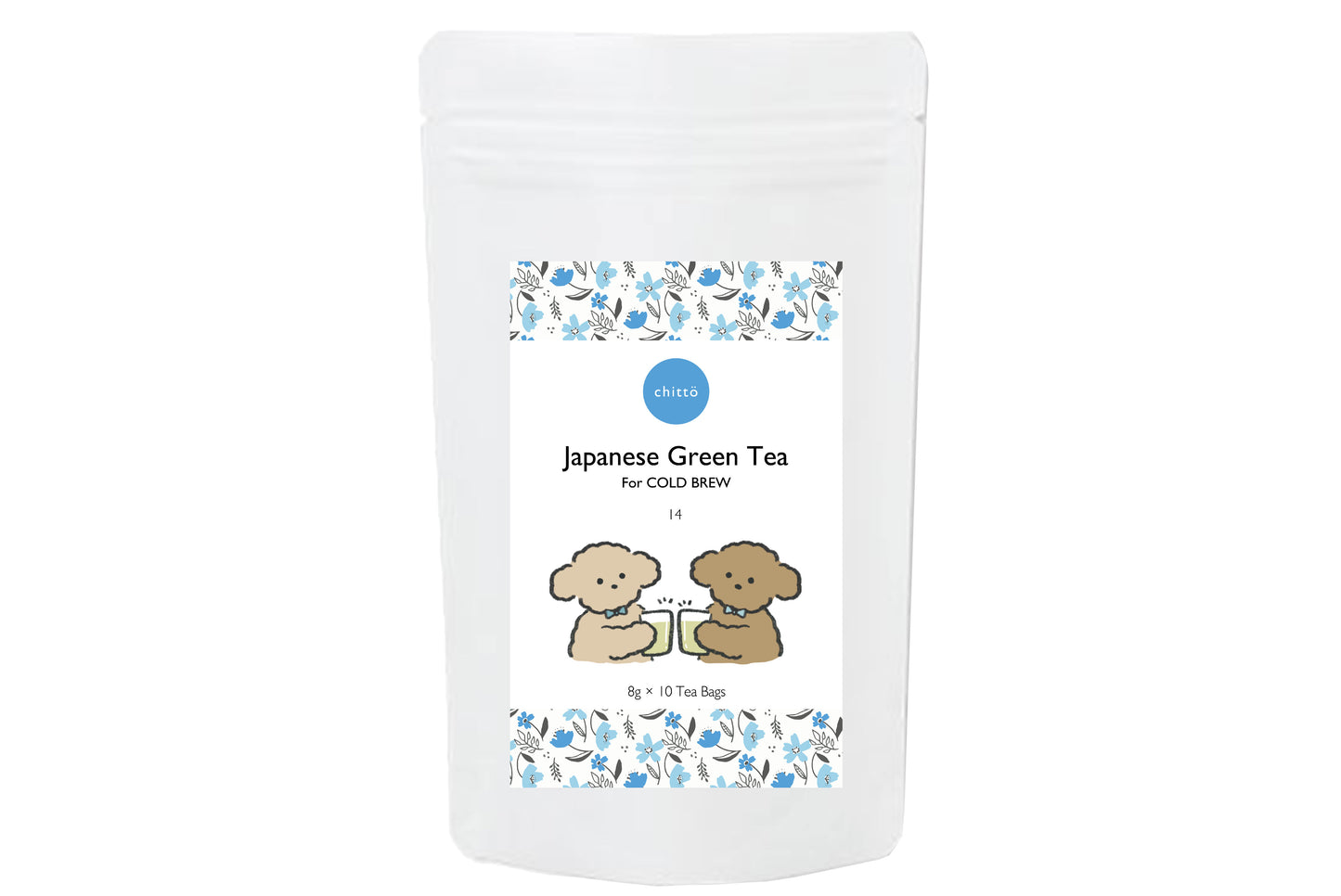 &lt;Click Post Exclusive&gt; 3 tipos de TÉ JAPONÉS a elegir 3 tipos de bolsitas de té con serie Perros.