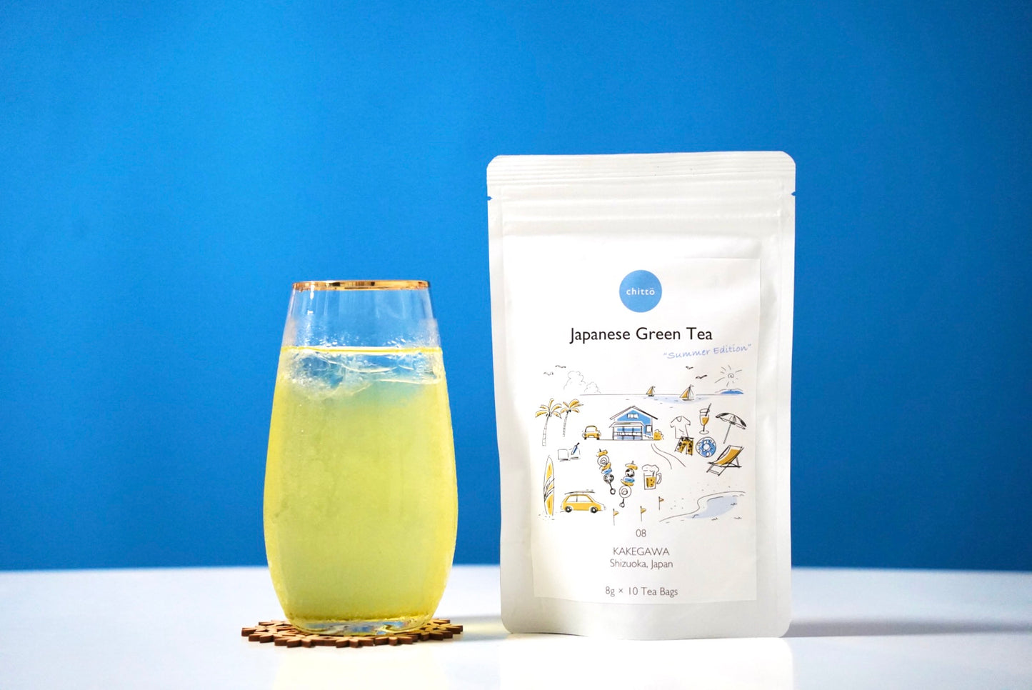 08　JAPANESE GREEN TEA “Summer Edition”【水出し煎茶】ティーバッグ