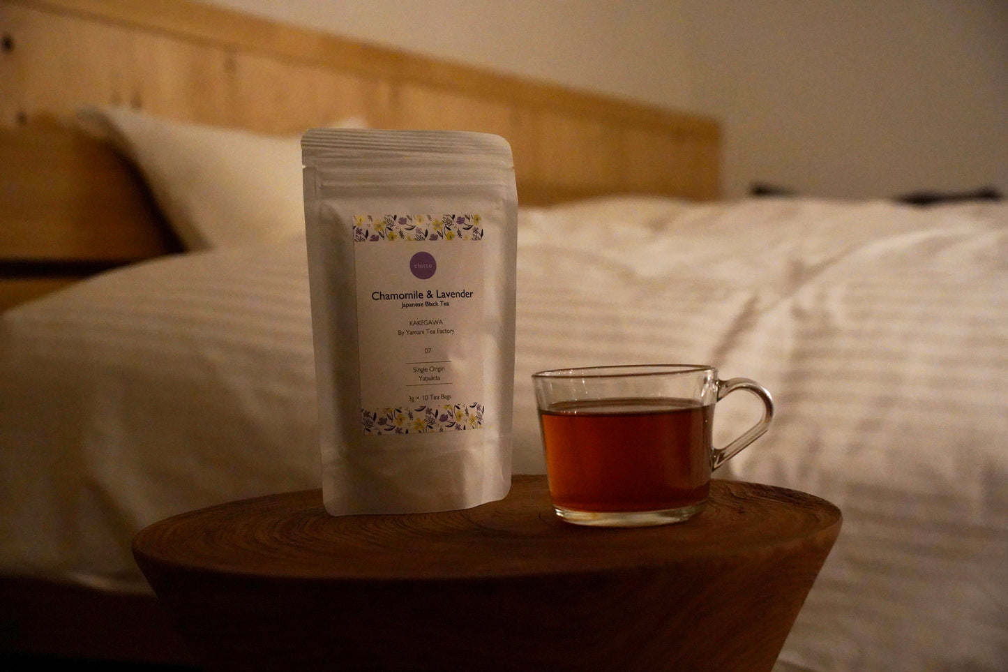 07 CHAMOMILE &amp; LAVENDER [Japanese Black Tea Flavored Tea Chamomile &amp; Lavender] Tea Bag