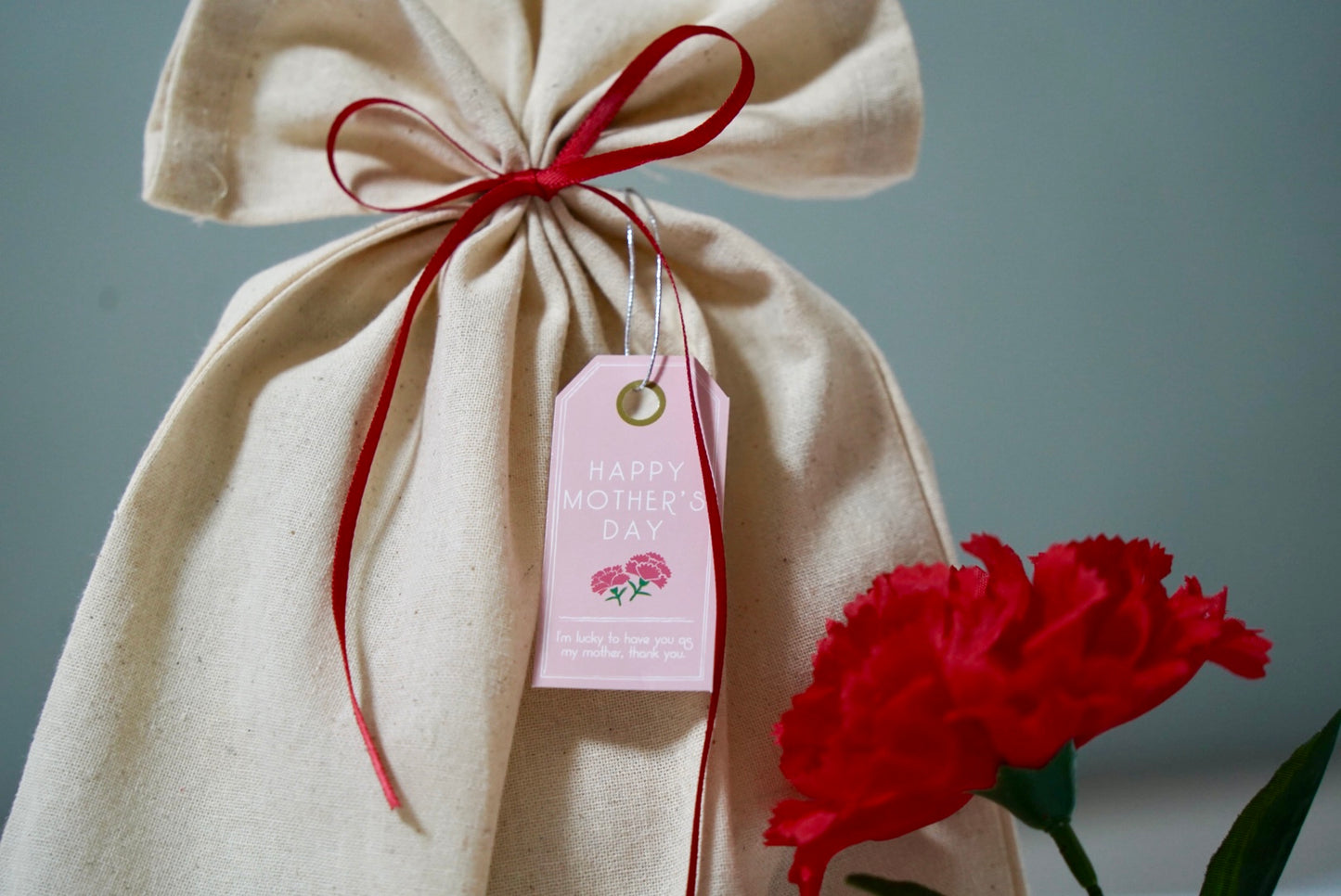 &lt;Mother's Day Wrapping&gt; Cotton